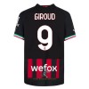 Officiële Voetbalshirt AC Milan Giroud 9 Thuis 2022-23 - Heren